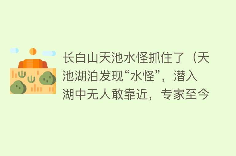 长白山天池水怪抓住了（天池湖泊发现“水怪”，潜入湖中无人敢靠近，专家至今未找到真凶） 