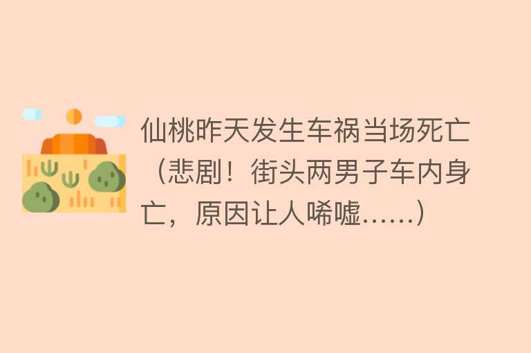 仙桃昨天发生车祸当场死亡（悲剧！街头两男子车内身亡，原因让人唏嘘……） 