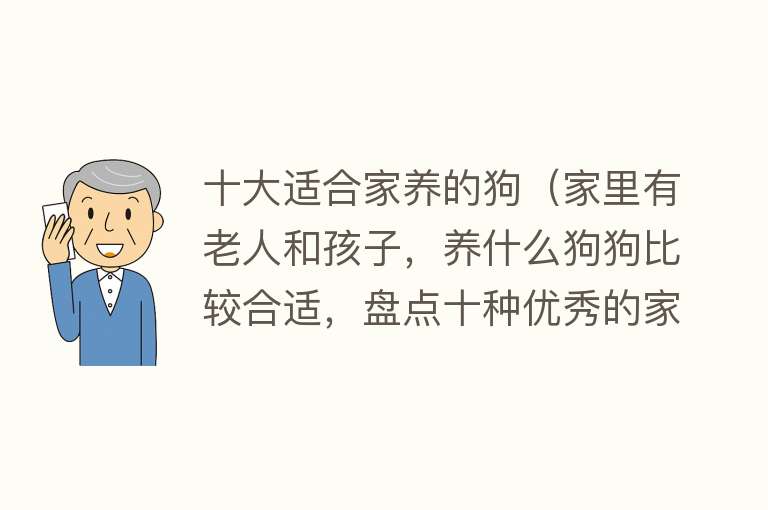 十大适合家养的狗（家里有老人和孩子，养什么狗狗比较合适，盘点十种优秀的家庭犬种）